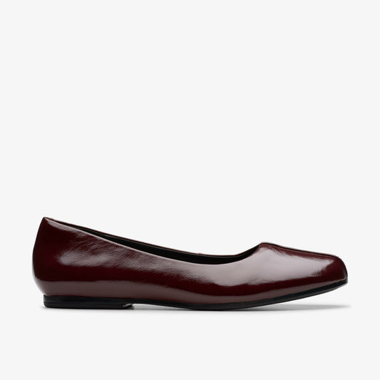 Livia Lily Burgundy Patent | Clarks Sale