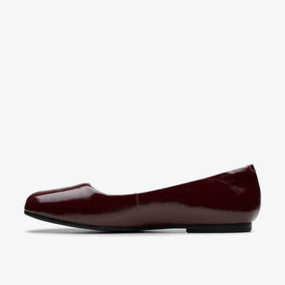Livia Lily Burgundy Patent | Clarks Sale