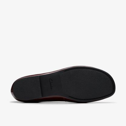 Livia Lily Burgundy Patent | Clarks Sale