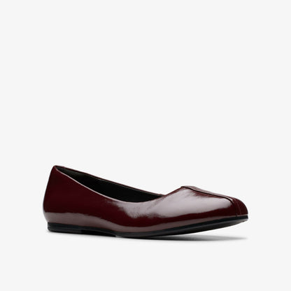 Livia Lily Burgundy Patent | Clarks Sale