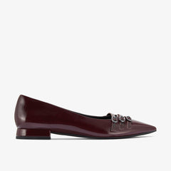 Sensa 15 Strap Burgundy Patent | Clarks Sale
