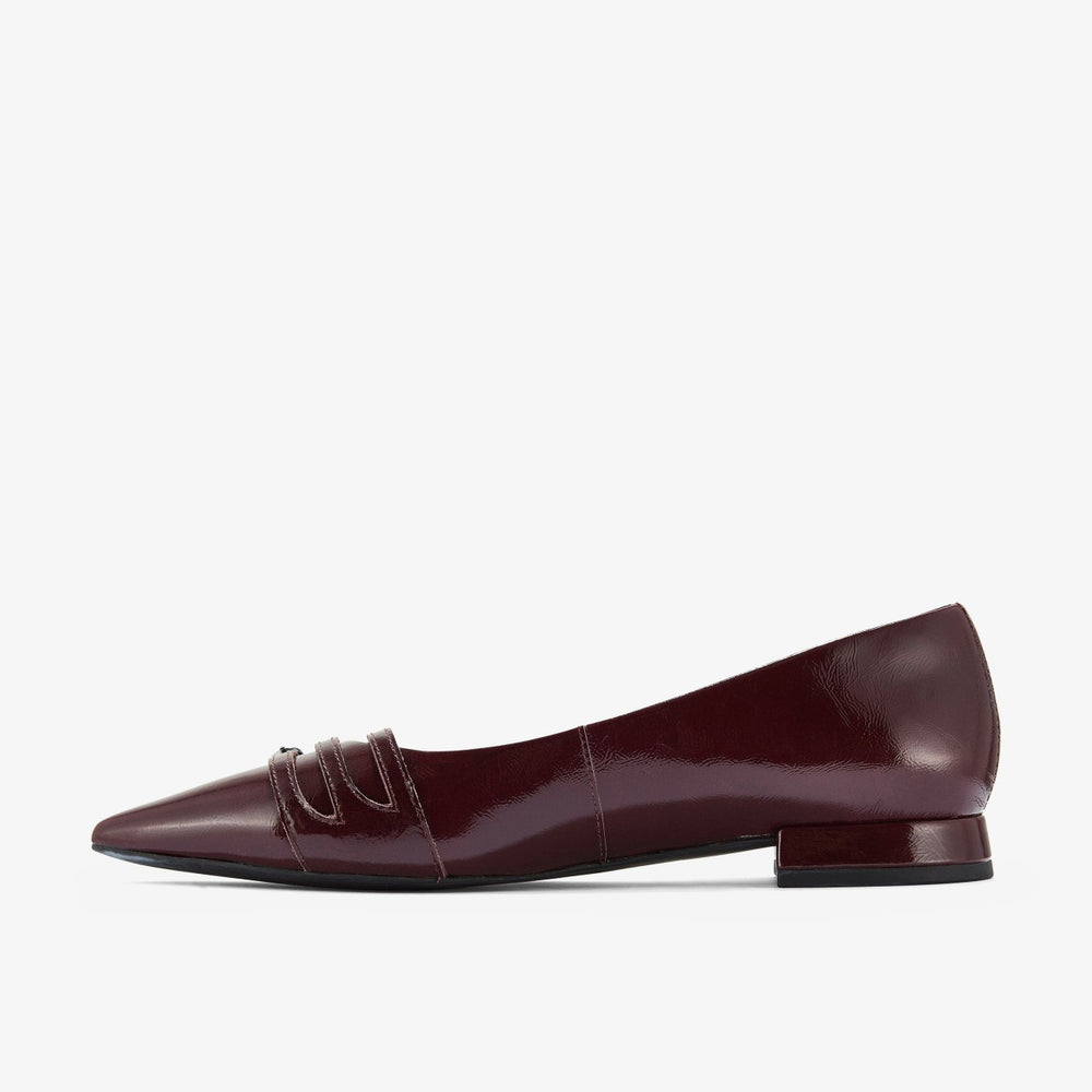 Sensa 15 Strap Burgundy Patent | Clarks Sale