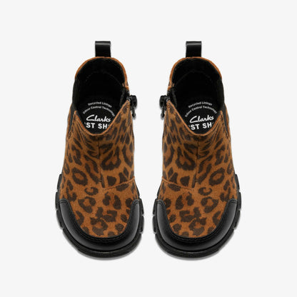 Evyn Chelsea Toddler Leopard Print | Clarks Sale