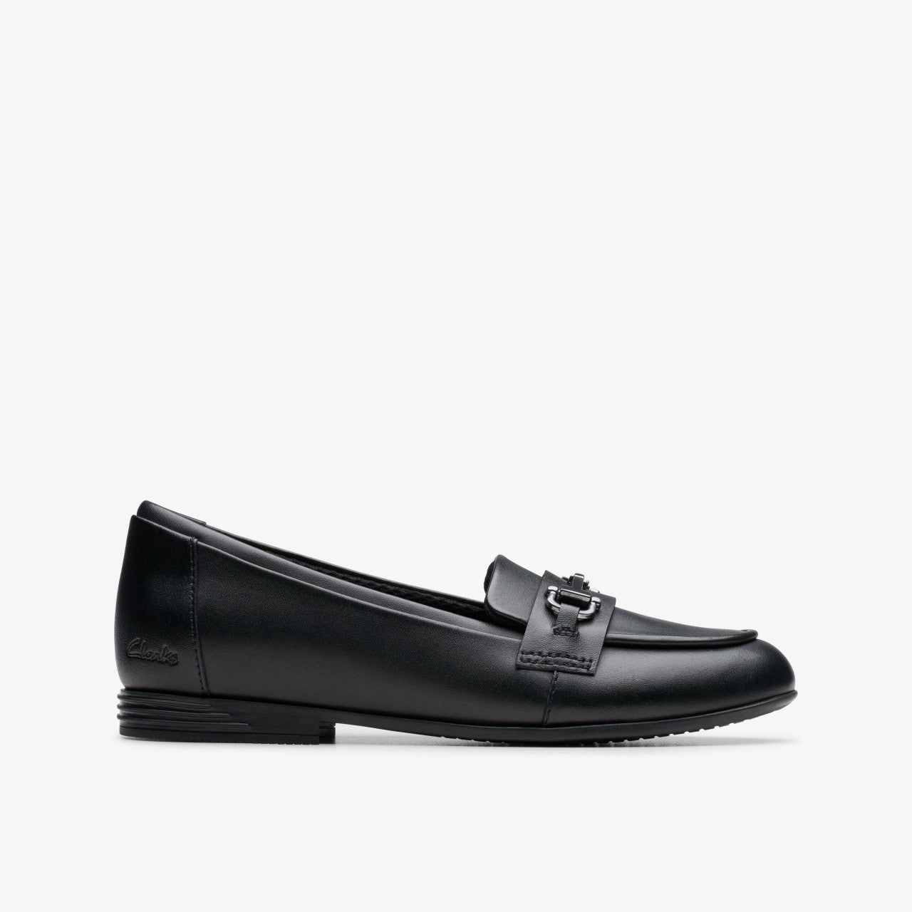 Finja Loafer Older Black Leather | Clarks outlet