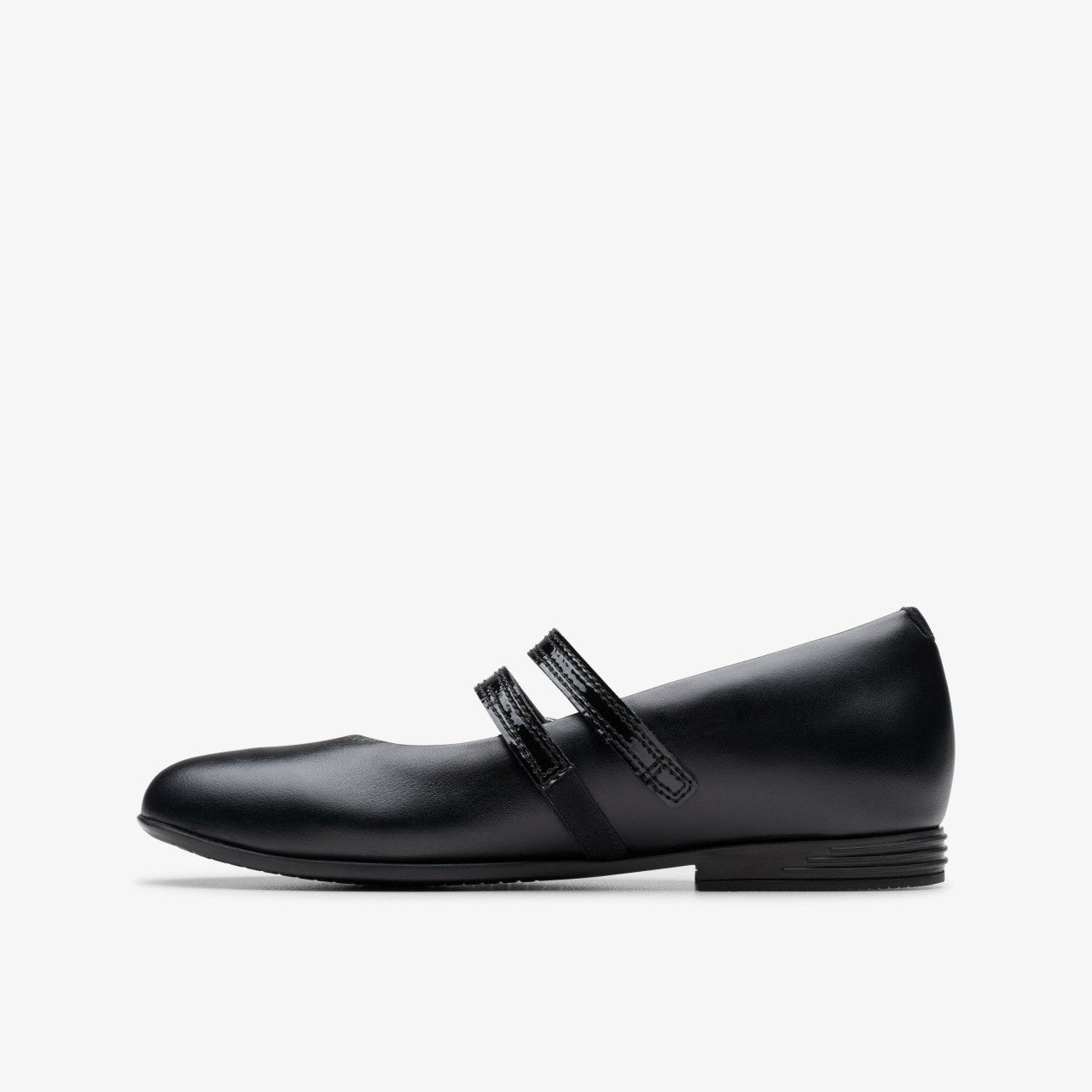 Finja Bar Older Black Leather | Clarks on Sale