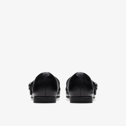 Finja Bar Older Black Leather | Clarks on Sale