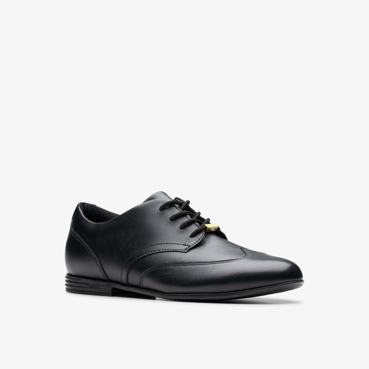 Finja Wing Youth Black Leather | Clarks online