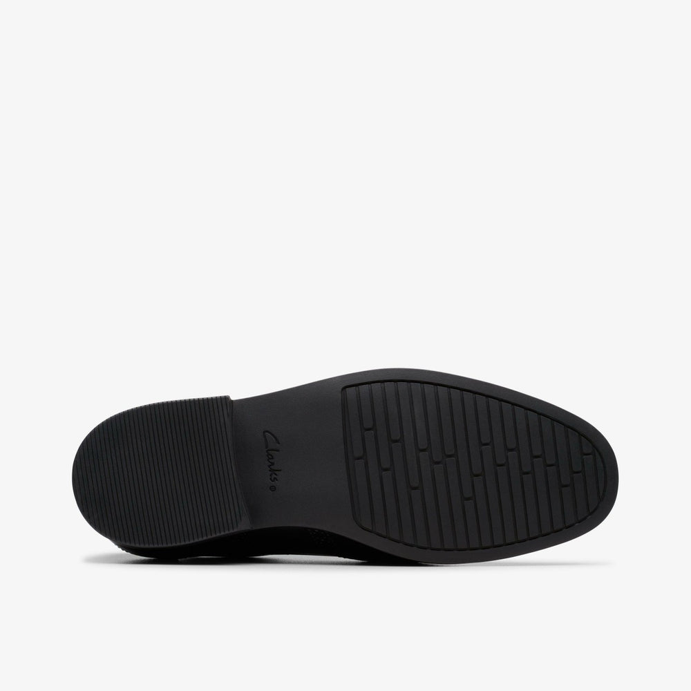 Jonwin Wing Youth Black Leather | Clarks online