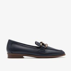 Sarafyna Iris Navy Leather | Clarks online