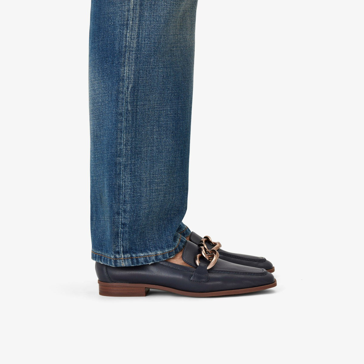 Sarafyna Iris Navy Leather | Clarks online