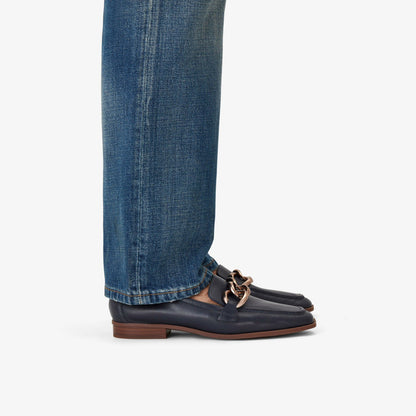 Sarafyna Iris Navy Leather | Clarks online
