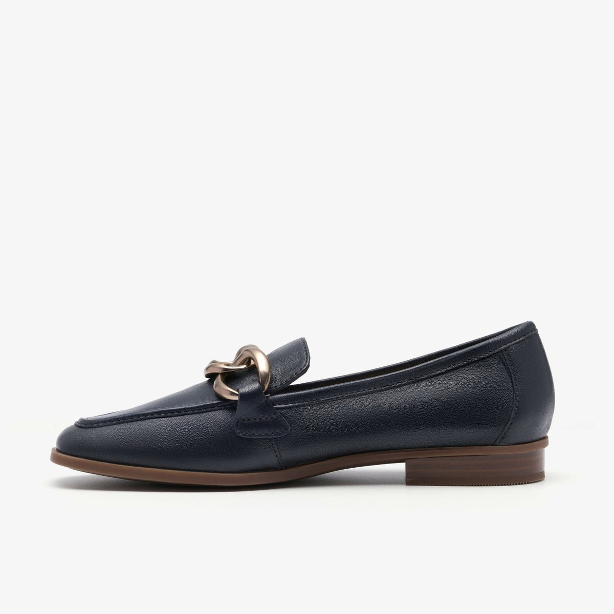 Sarafyna Iris Navy Leather | Clarks online