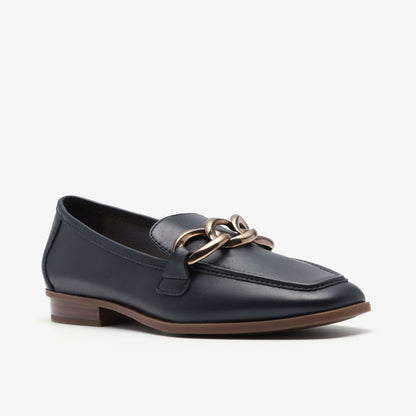 Sarafyna Iris Navy Leather | Clarks online