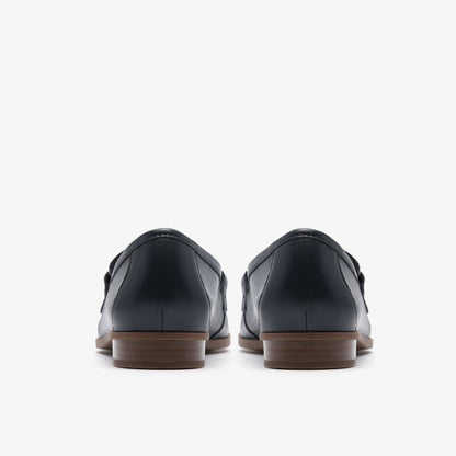 Sarafyna Iris Navy Leather | Clarks online