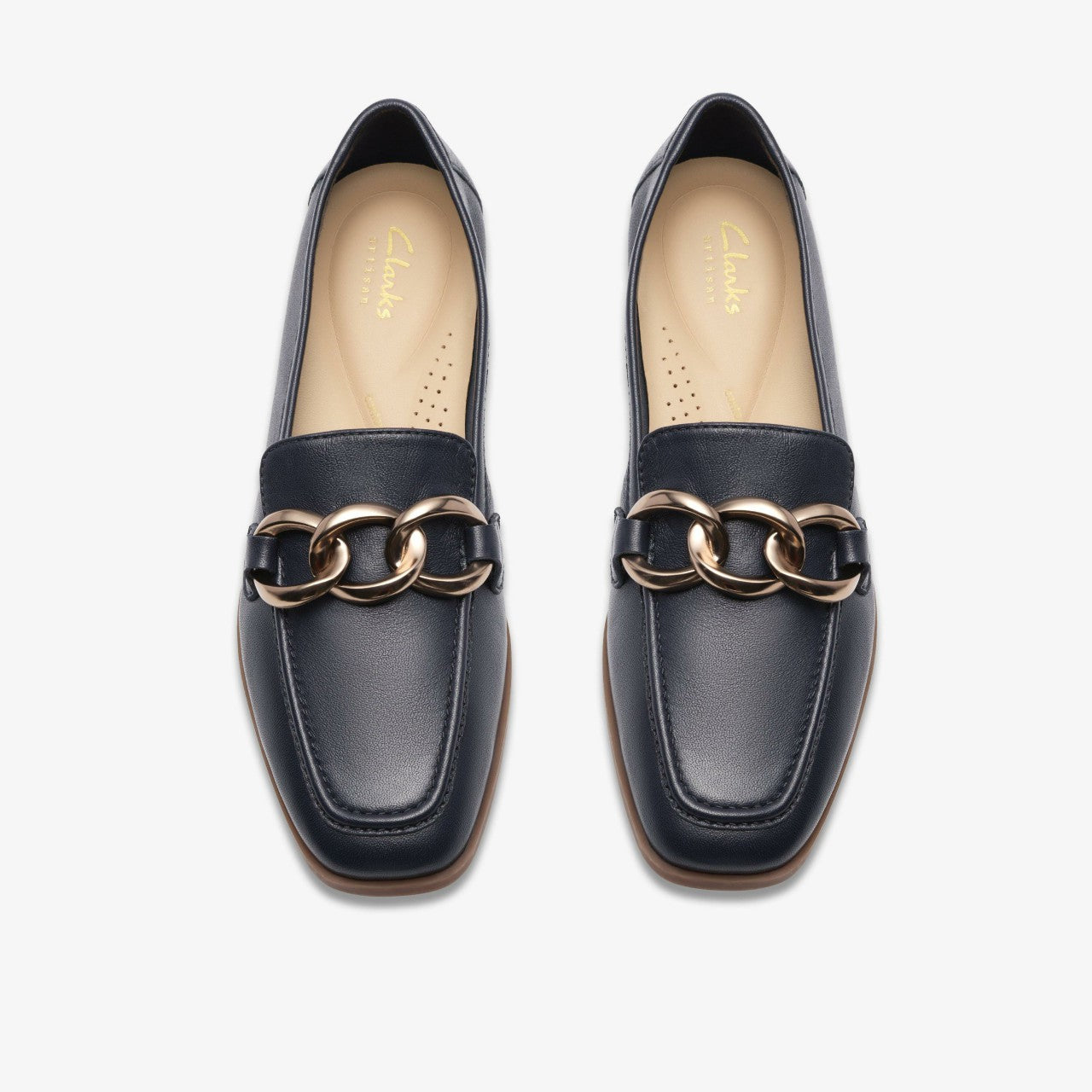 Sarafyna Iris Navy Leather | Clarks online