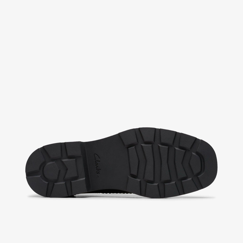 Eris Pure Youth Black Leather | Clarks outlet