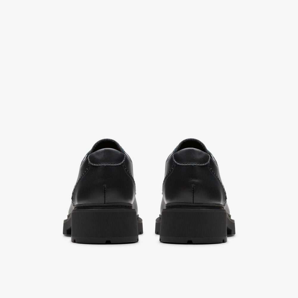 Eris Pure Youth Black Leather | Clarks outlet