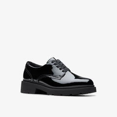 Eris Pure Youth Black Patent | Clarks Sale