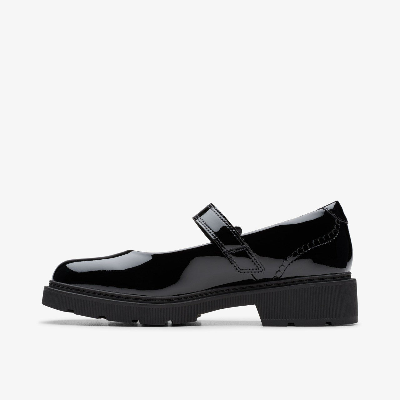 Eris Jane Youth Black Patent | Clarks discount