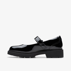 Eris Jane Youth Black Patent | Clarks discount