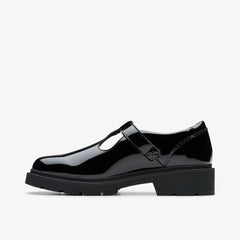 Eris Hope Youth Black Patent | Clarks for sale