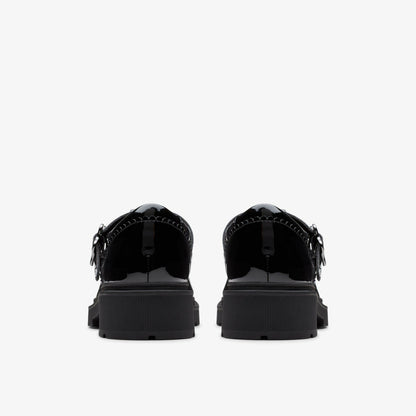Eris Hope Youth Black Patent | Clarks for sale