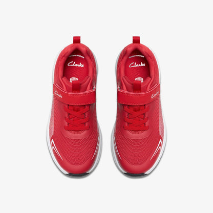 Deyes Dash Kid Red Synthetic | Clarks outlet