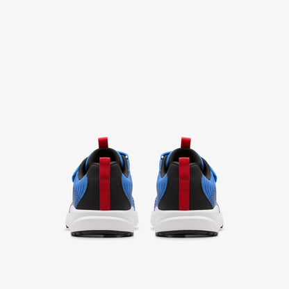 Deyes Dash Kid Blue Synthetic | Clarks on Sale