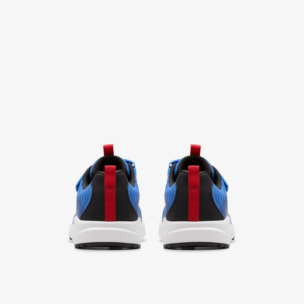 Deyes Dash Kid Blue Synthetic | Clarks on Sale