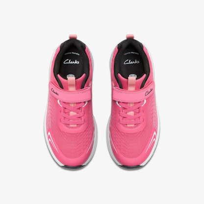 Deyes Dash Kid Pink Synthetic | Clarks for sale