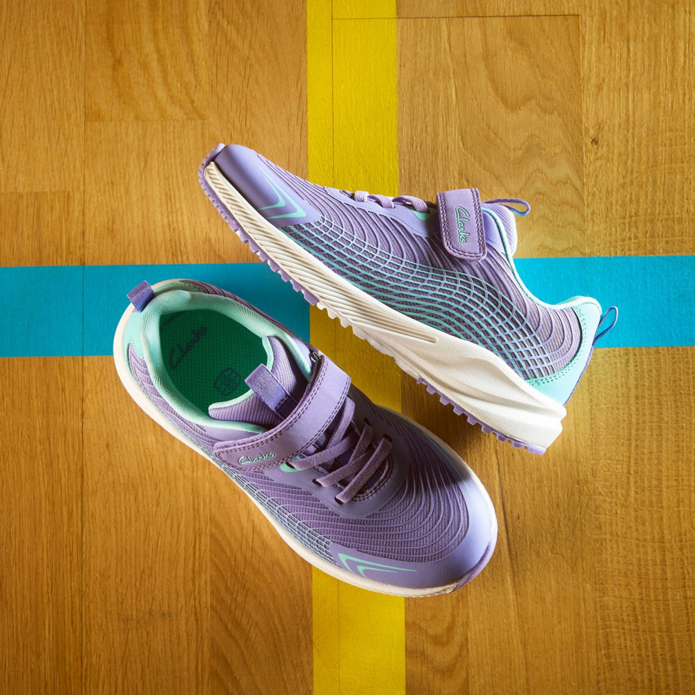 Deyes Dash Kids Purple Synthetic | Clarks online