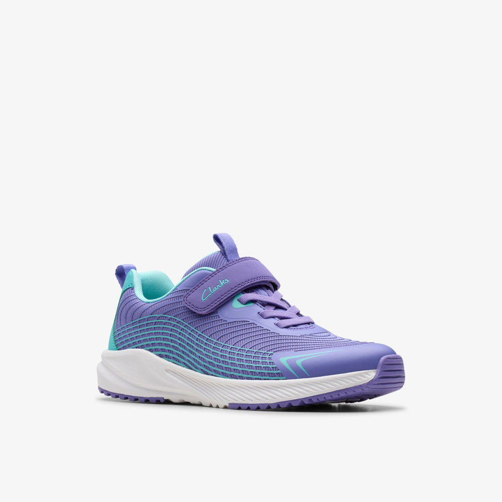 Deyes Dash Kids Purple Synthetic | Clarks online