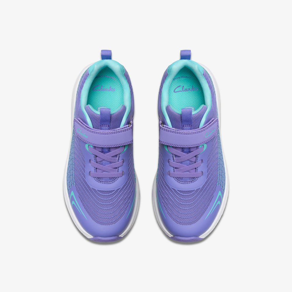 Deyes Dash Kids Purple Synthetic | Clarks online