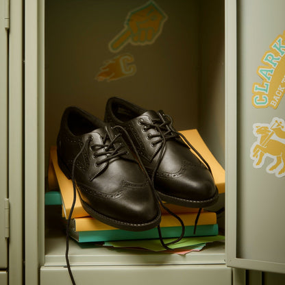 Tapa Pure Youth Black Leather | Clarks outlet
