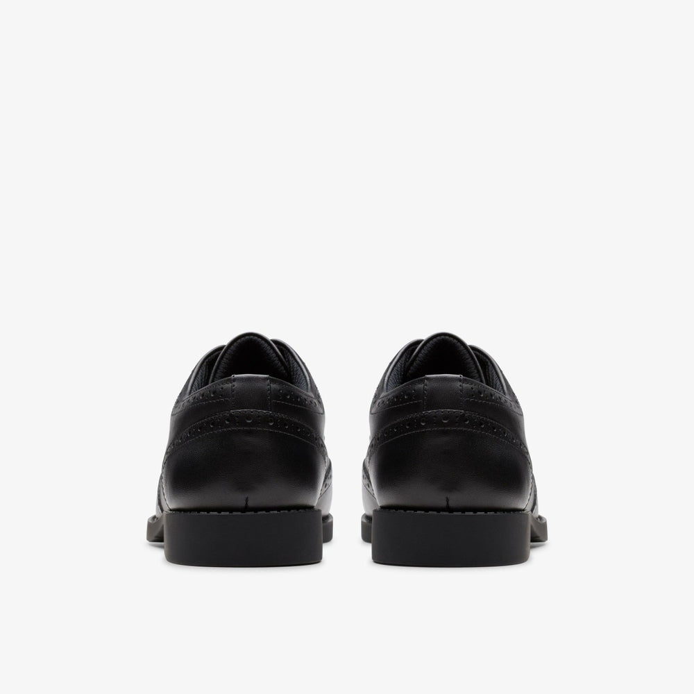 Tapa Pure Youth Black Leather | Clarks outlet