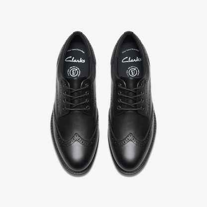 Tapa Pure Youth Black Leather | Clarks outlet