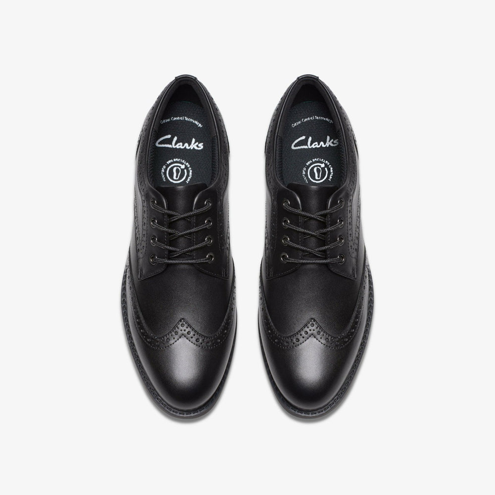Tapa Pure Youth Black Leather | Clarks outlet