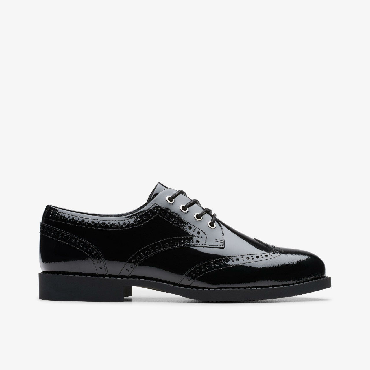 Tapa Pure Youth Black Patent | Clarks Sale