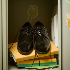Tapa Pure Youth Black Patent | Clarks Sale