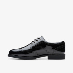 Tapa Pure Youth Black Patent | Clarks Sale