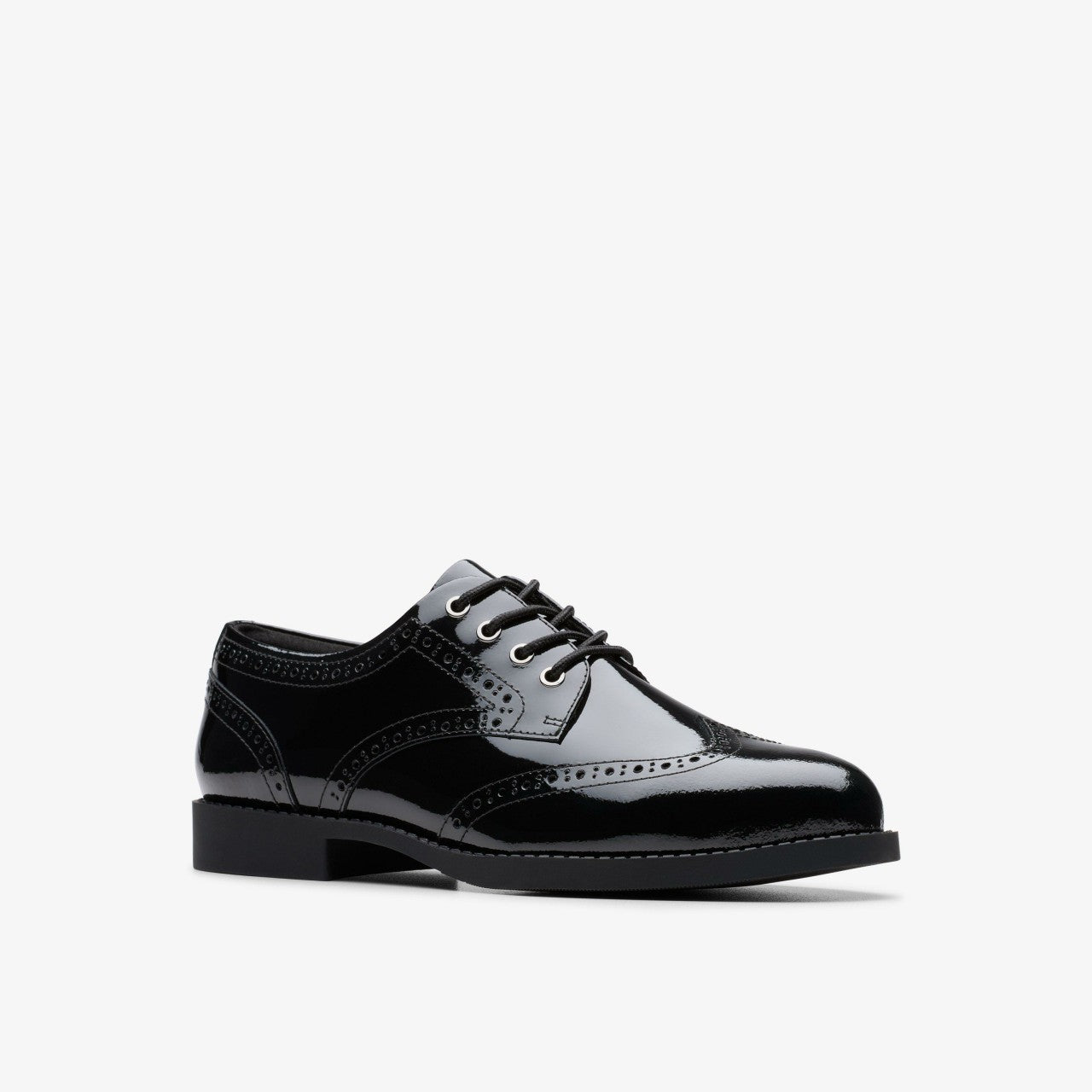Tapa Pure Youth Black Patent | Clarks Sale