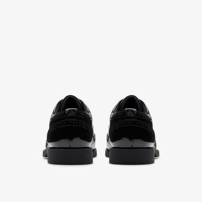 Tapa Pure Youth Black Patent | Clarks Sale