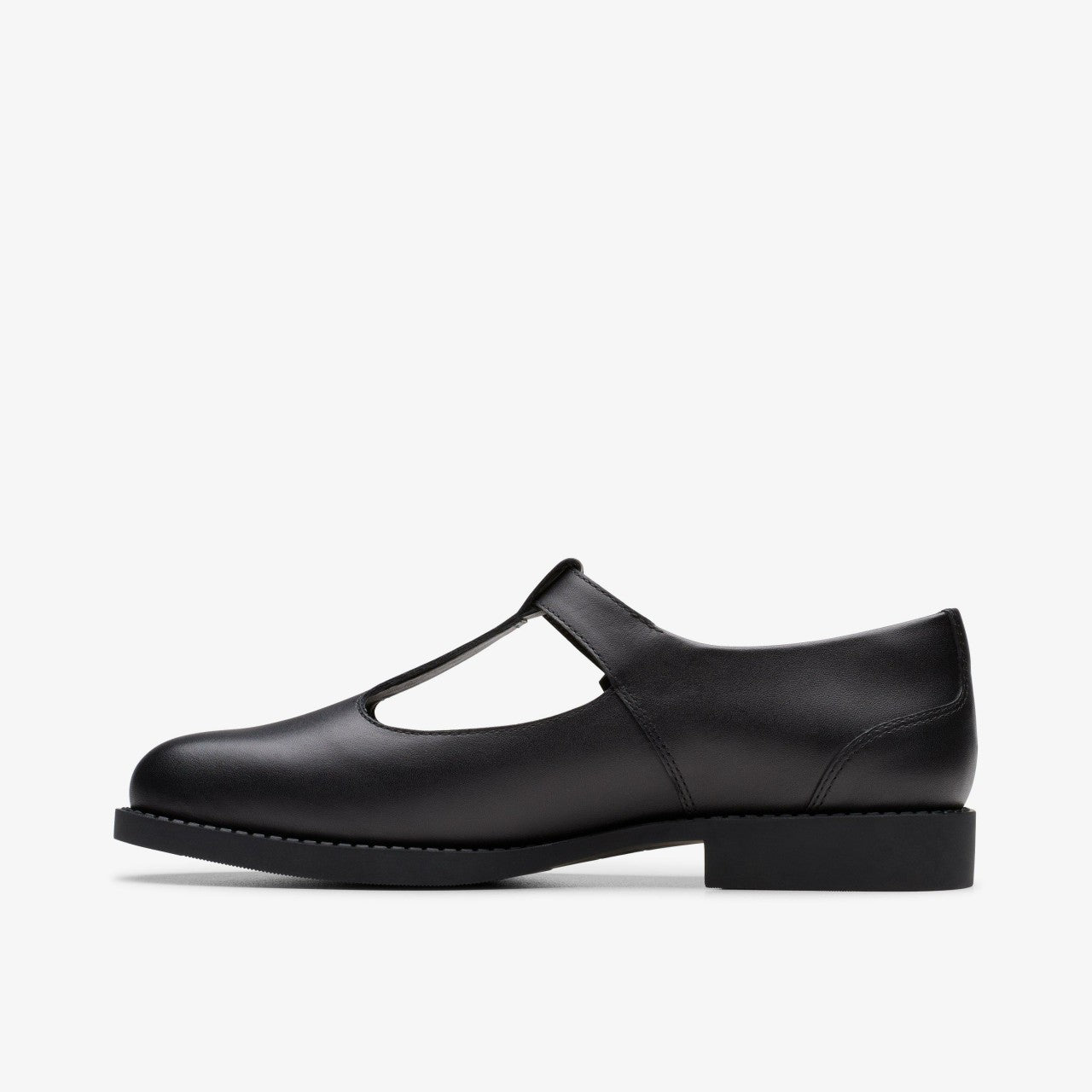 Tapa Hope Youth Black Leather | Clarks on Sale