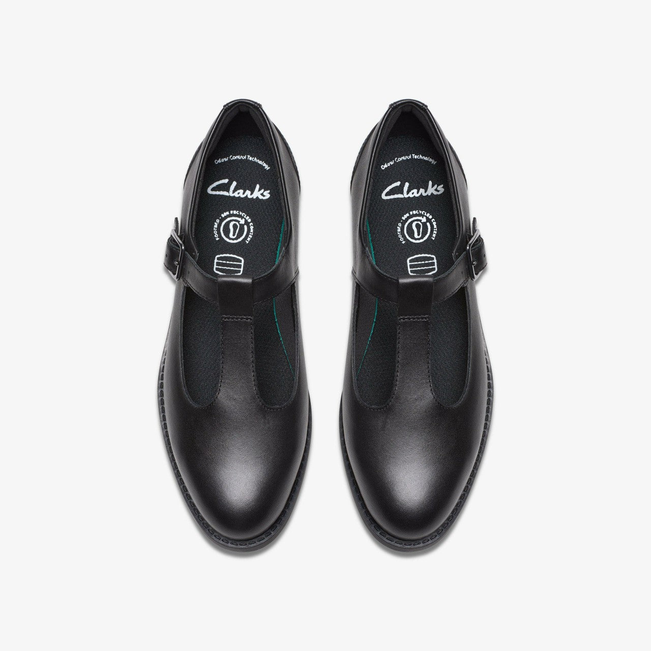 Tapa Hope Youth Black Leather | Clarks on Sale
