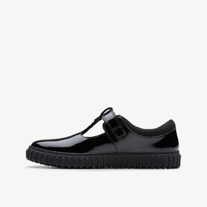 Cove Hope Kid Black Patent | Clarks Sale