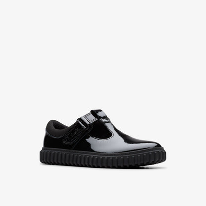 Cove Hope Kid Black Patent | Clarks Sale