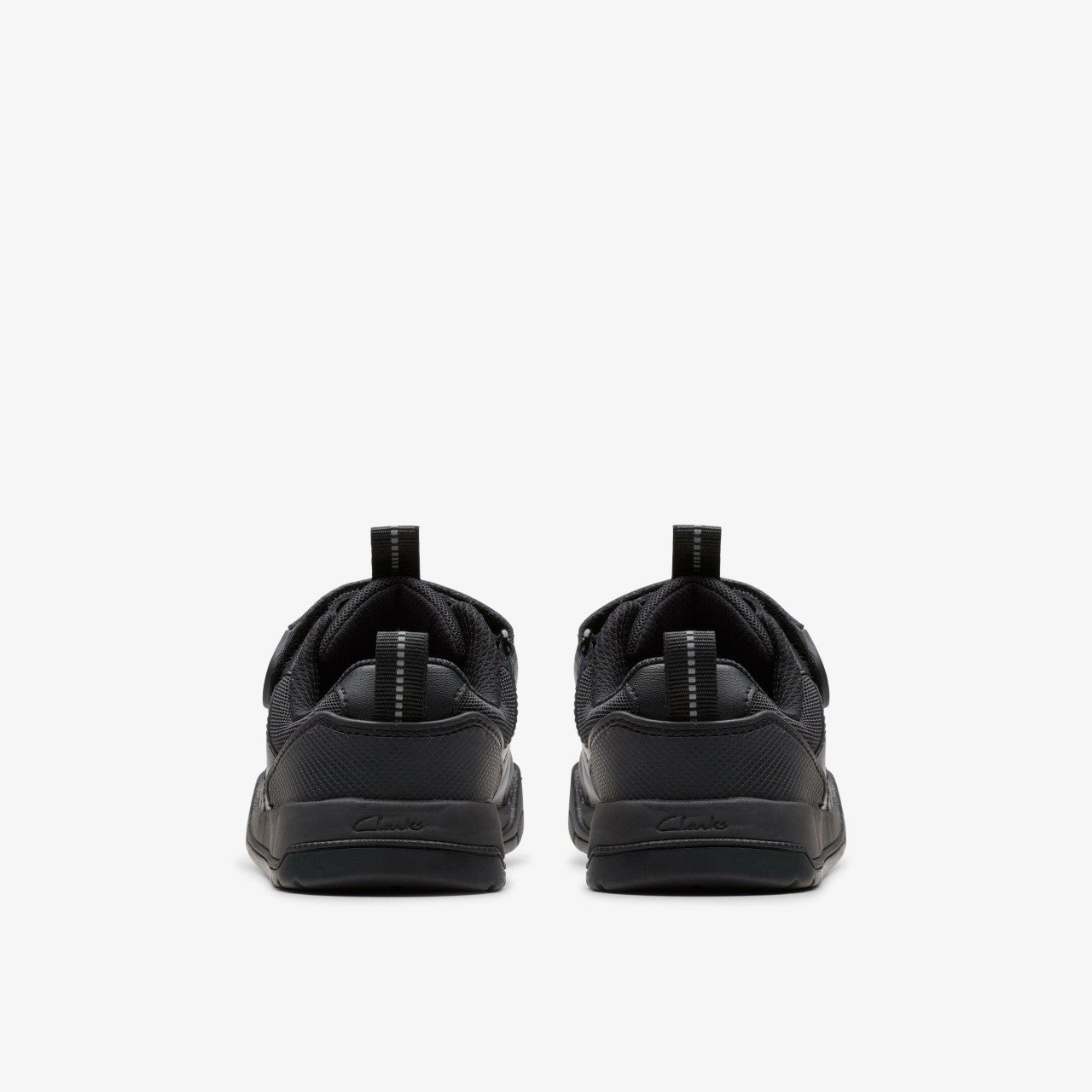 Laser Cross Kid Black Leather | Clarks outlet