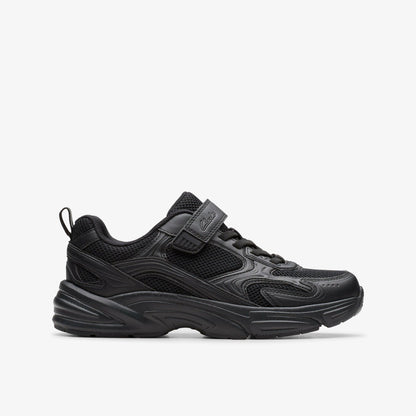 Crafton Move Kid Black | Clarks outlet