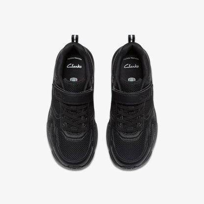 Crafton Move Kid Black | Clarks outlet