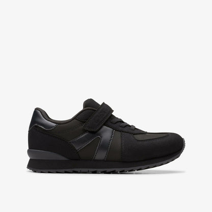 Jaspen Vibe Kid Black/Black | Clarks online